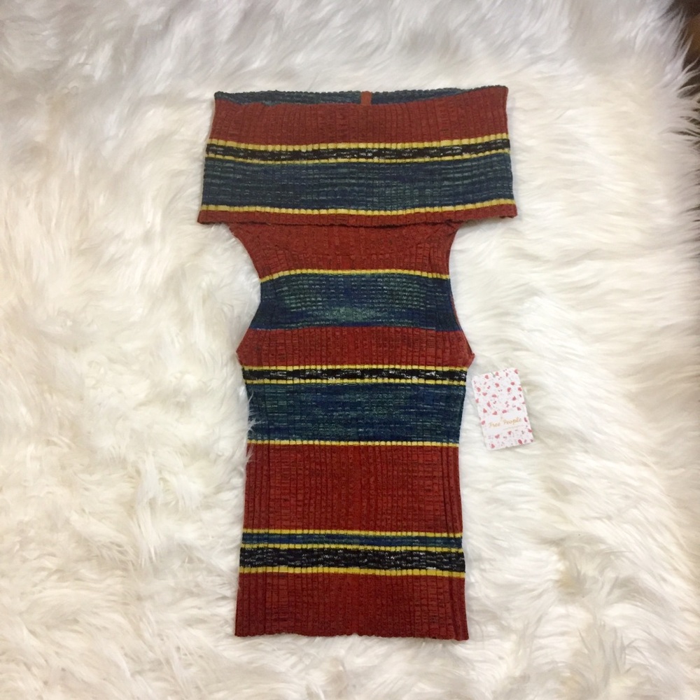 Free People “Carly” Rib Knit Sweater Tank - Picture 4 of 5